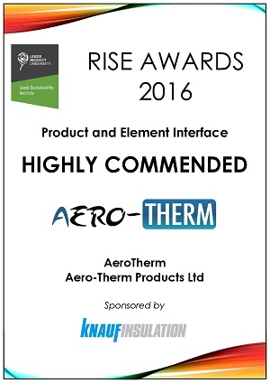 RISE 2016 award certificate